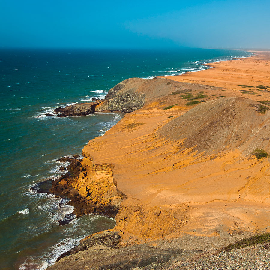 Cabo de la Vela en La Guajira, Colombia. Reserva un tour de 5 días en Viajes Comfama