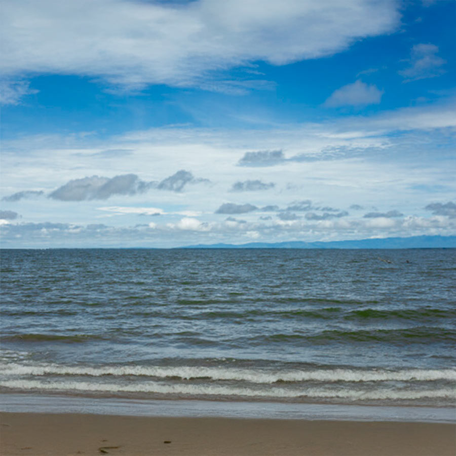 Muelle náutico y lanchas tradicionales preparadas para el transporte turístico en la región de Urabá.